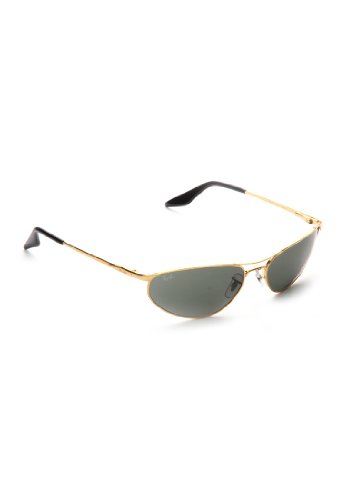 Image of Ray-Ban Oval Sunglasses (Arista) (RB3131|001|56)