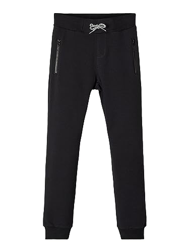 NAME IT Nkmhonk BRU Swe Pant Noos Pantalones, Negro (Black), 140 para Niños
