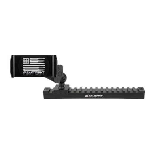 Bulletpoint Mounting Solutions Metal Picatinny-Style Rail Dash Mount Phone Holder Compatible with 2024+ Ford Ranger