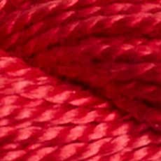 Hilo de algodón perlado DMC 115, color salmón muy oscuro miniatura 2
