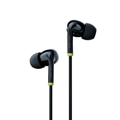WAAW by ALOK Fone de Ouvido VIB 100EW com Fio de 1,2 Metros, Intra-Auricular, Microfone Integrado, C
