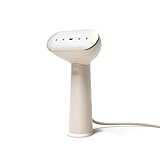 Steamery Handheld Clothes Steamer Cirrus 3, 1200W, US Plug, Heated Ironing Plate, Fast Heat Up, Garment Wrinkle Remover, Beige