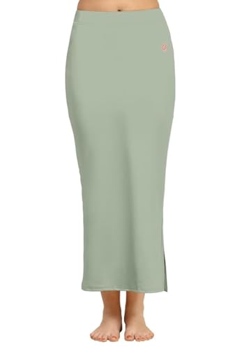 Image of TRENDMALLS Women's Polyester Spandex Stretchable Straight Saree Shapewear Petticoat for Women, Cotton Blended, Skirts for Women, Saree Shaper