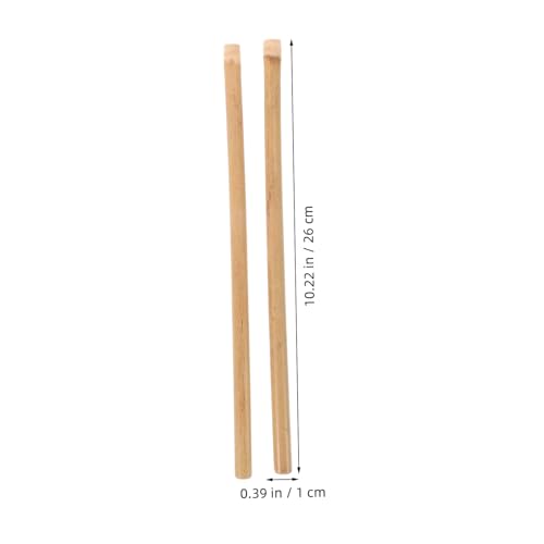 Baquetas Toyvian, 1 par, agarre antideslizante, para batería y percusión, duraderas y seguras para práctica de marcha y ejercicios rítmicos miniatura 2