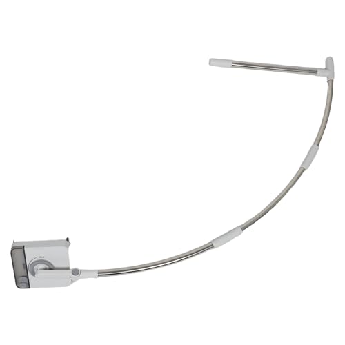 SHINEOFI Limpiacristales Doble Cara con Mango de 13 M y 2 Paños de Limpieza Escobilla de Goma para Ventanas Exterior E Interior Herramienta para Limpiar Vidrios y Eliminar Agua