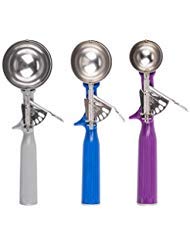 Vollrath Universal Set of Stainless Steel Dishers: Size 8 + Size 16 + Size 40