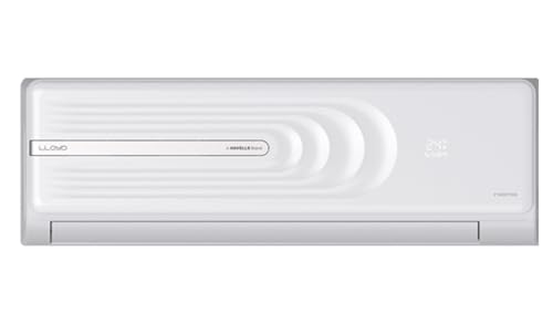 Image of Lloyd Pearl Series 1.5 Ton 3 Star (5 in 1 Convertible Cools even at 52C Hidden LED Display 2-Way Air Swing (R-32 Non ODS) Split Air Conditioner GLS18I3FOBBW Silver Deco (2024 Model)