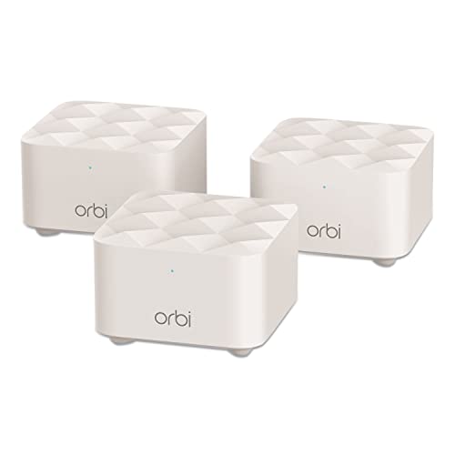 Image of All-New NETGEAR Orbi Whole Home Mesh WiFi System (RBK13) - Router Replacement Covers Up to 4, 500 Sq. ft. with 1 Router & 2 Satellites