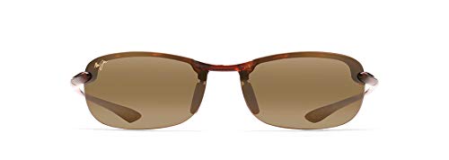 Super Big Clearance! Maui Jim Makaha Reader Rectangular Reading Sunglasses, Tortoise/HCL Bronze Polarized, Large + 2.5