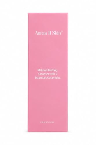 Image of Makeup Melting Cleanser with 5 Essential Ceramides for Deep Cleansing & Makeup Removal | Hydrating Face Cleanser for Waterproof Makeup, Dirt & Excess Oil | Gentle for Dry & Sensitive Skin | 100ml