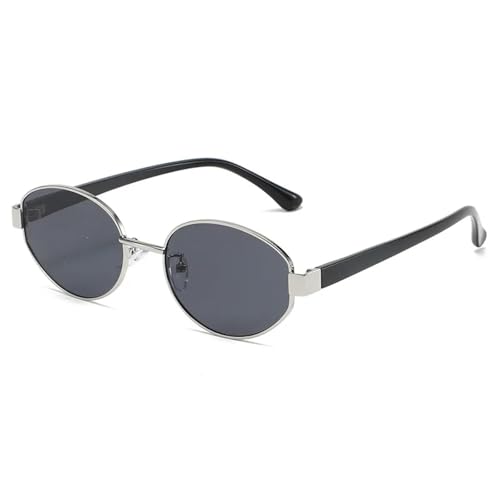 Lunettes de soleil rétro ovales pour éviter l'éblouissement avec style tendance
