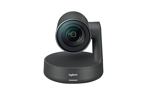 960-001242 Rally Plus 4K UltraHD (UHD) Kit per videoconferenza – Rally, display e hub da tavolo, 2 altoparlanti da rally, 2 microfoni da rally, telecomando, certificato per squadre, zoom e - Webcam - Immagine 2