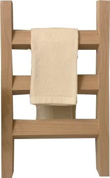 Kitchen Hand Towel Ladder, Bathroom Hand Towel Ladder, Mini Towel Ladder, Tea Towel Ladder, Many Colors Available (Natural)