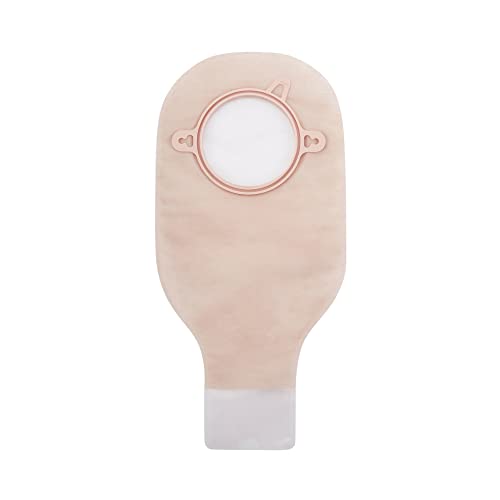 New Image Drainable 12"L 2Pc System Colostomy Pouch 2.75" Flange 18104, 10 Ct #TOP5