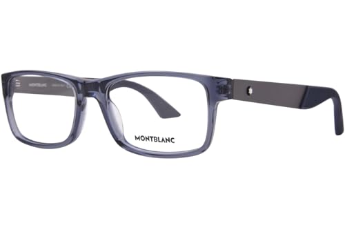 Sunglasses Montblanc MB 0301 O- 002 Blue/Transparent Gunmetal