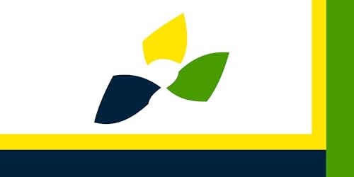 Drapeau Edmundston grand format resistant aux intemperies et aux UV - 2