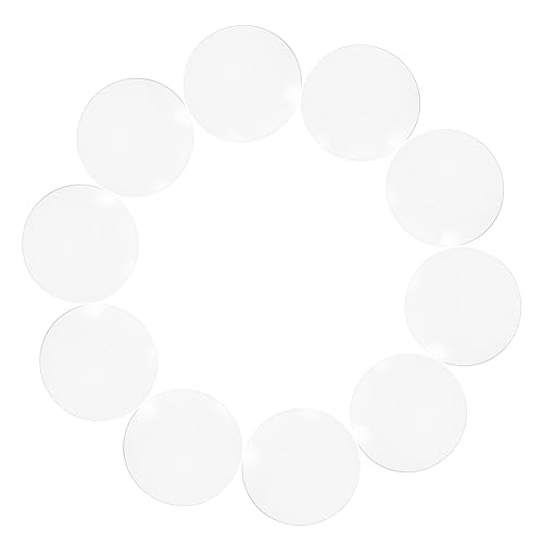 FUNOMOCYA 20 Pcs Watch Glass Laboratory Watch Chemical Experiment Watch Watches Laboratory Transparent Watch Evaporating Dish Evaporating Dish Chemistry Science Evaporating Dish