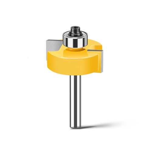 WOBLLMX Punta per fresa a disco con gambo da 8 mm, L11 mm, lama in carburo di 2 denti, fresa durevole e affilata per utensili da taglio del legno