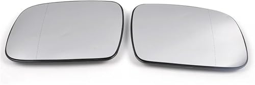 Rétroviseur pour grand angle chauffant pour voiture Peugeot 307 2001-2008 et 4007 miroir glace