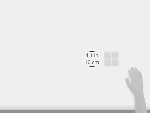 Self-Stick Furniture Anti-Dent Carpet Protectors 5/8" Height For Deep Pile Carpet- Protect Your Deep Loop Carpeted Surfaces From Dents And Keep Furniture In Place, 4" Square Customizable Block- (2 Pieces) #TOP6