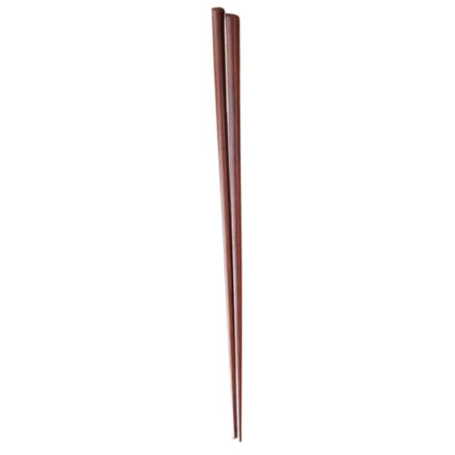 Toyvian Palillos Extralargos de Madera de Sándalo Rojo para Cocina y Olla Caliente 32 CM Resistentes al Aceite Ideales para Freír y Preparar Fideos Palillos Chinos Largos para Uso