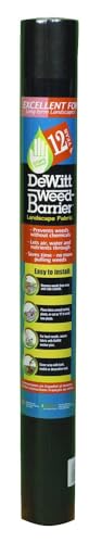 Dewitt Black 3-Foot by 50-Foot 3oz Weed Barrier Pro Landscape Fabric PBK350