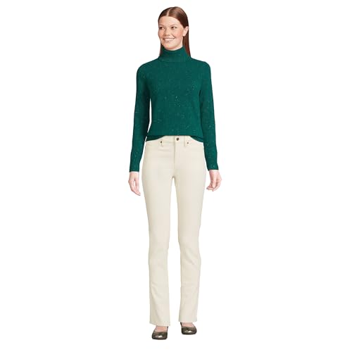 Image of Lands' End Women's Cashmere Turtleneck Sweater