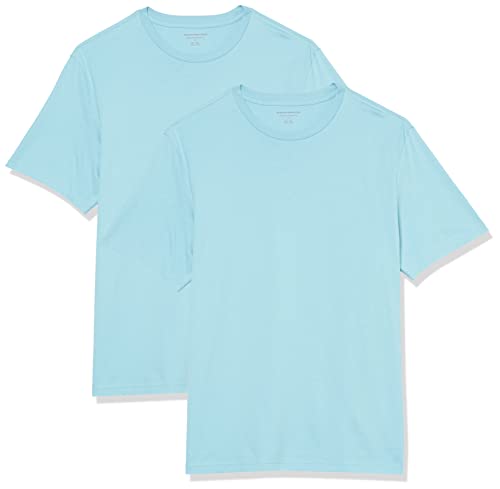 Image of Amazon Essentials Men's Short-Sleeve Crewneck T-Shirt, Pack of 2