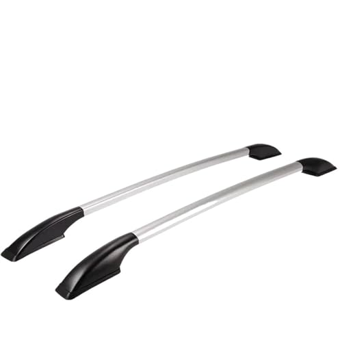 Galères de toit esthétiques argent 140cm | Finition premium pour automobile