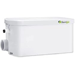 Equipos De Bombeo De Agua Sanigo SANI-S250C Trituradora sanitaria Bomba de residuos silenciosa, Bomba elevadora Ducha equipada con dos entradas