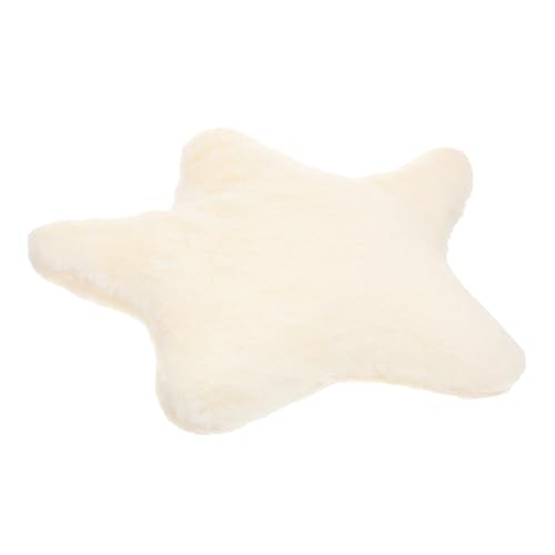 Cabilock Plush Pillow Star Design Versatile Couch Pillow for Nap Bed Car Decor for Friends