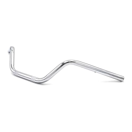 Guidon 25mm Chrome de Moto Guidon Classique Custom Sportster XL883 1200