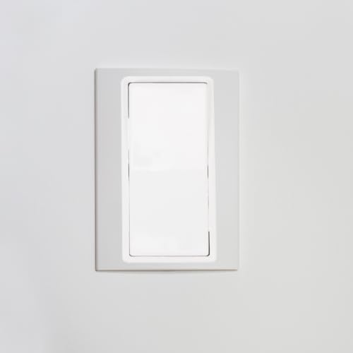 Interruptor de pared de acero inoxidable plata para restaurantes 4