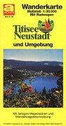 Schwarzwald. Titisee, Neustadt und Umgebung 1 : 30 000. Atlasco Wanderkarte Blatt 209. Mit farbigen Wegezeichen und Wanderwegebeschreibung.