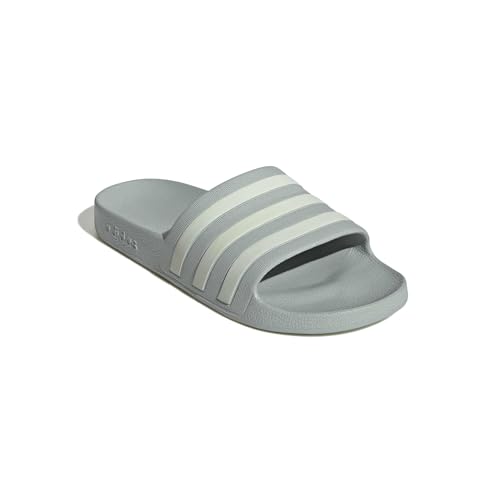 Image of adidas Womens Adilette Aqua Slides Casual Sandals Casual - Blue