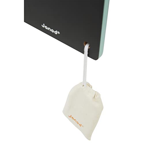 Janod - Double-Sided Portable Blackboard - Easy to Transport - Includes 3 Chalks + 1 Brush + 1 Bag - FSC Wooden Toy - 3 Years +, J09634 - Image 4