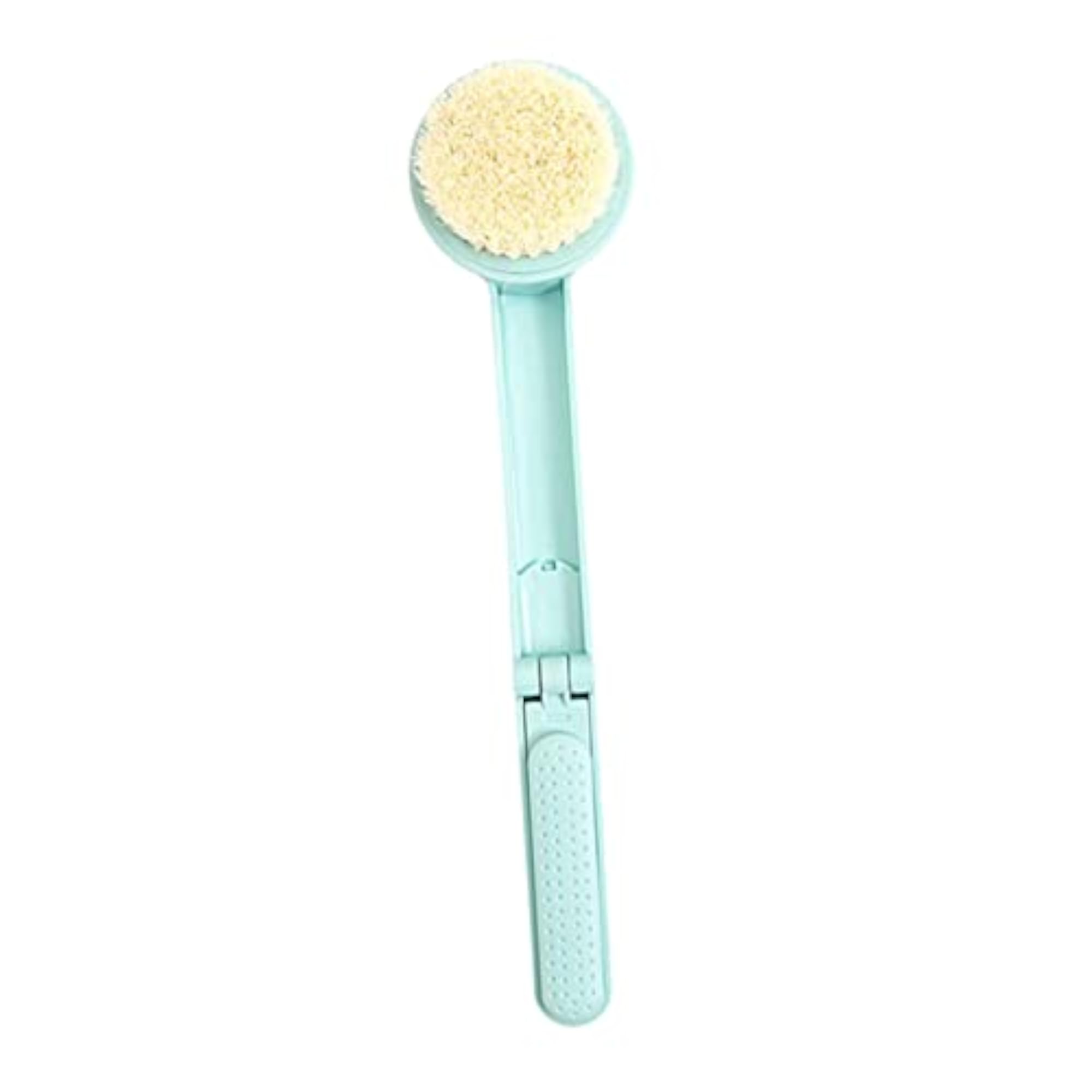 Losa Foldable Long Handle Shower Bath Brush, Green