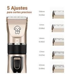 Máquina de Tosa Pet: Cachorros e Gatos, Profissional, Lâminas Precisas e Altura Ajustável - Maquinin