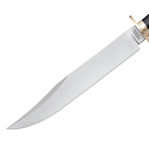 Image of Cold Steel Laredo Bowie 10.5 inch 4034SS Razor-Sharp Clip Point Blade 5.1875 inch Micarta Handle Tactical Fixed Blade Knife w /Secure-Ex Sheath