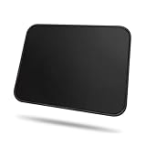 Small Mouse Pad, Horizontal and Vertical Flexible Use, Traveling, Wireless Laptops, Keyboard Trays, Offices, Black