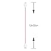 Lecnvuo Charger Lanyard, Portable Phone Stand, Cellphone Lanyards for Women Adjustable, Type c Cable, 60w USB c Charger for iPhone 16 Pro/15 Pro/Plus/Max/iPad/MacBook and More