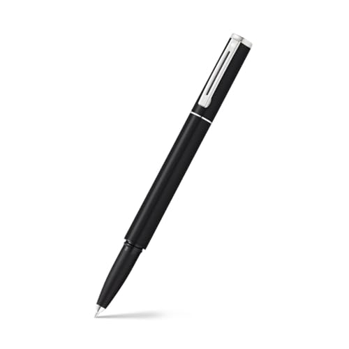 Sheaffer Pop Glossy Black Gel Rollerball Pen with Chrome Trim