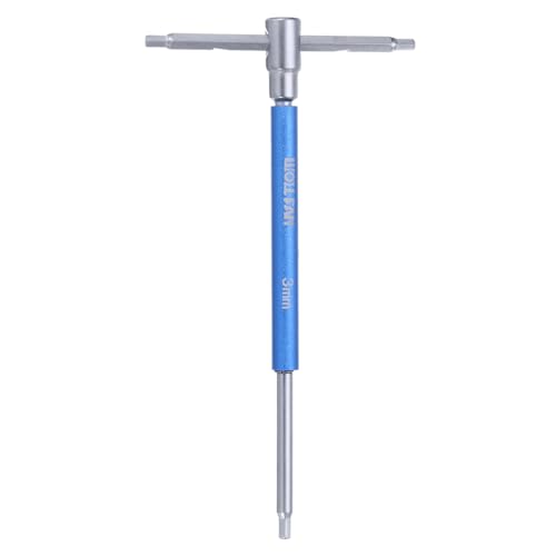 sourcing map Sliding T-Handle Hex Key Wrench Set 3mm Metric 3-Way Free Sliding Handle Sleeves for Home Repair