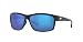 Costa del Mar Unisex-Adult Mag Bay AA 11 OBMGLP Polarized Iridium Wrap Sunglasses, Shiny Black, 63.2 mm