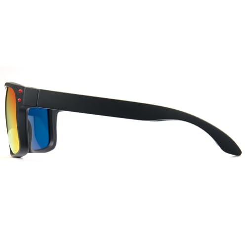 Cyxus Polarized Sunglasses for Men Women Orange Lenses UV400 Blocking Sunglasses for Outdoor Activities P1161V023