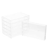 Utilisation polyvalente : conçus pour ranger les boîtes de cassettes audio standard, ces supports sont idéaux pour organiser et protéger vos cassettes, boîtiers de cassettes en plastique et étuis de rangement pour cassettes