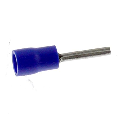 25 Stück SeKi Stiftkabelschuhe blau 1,5-2,5mm² isoliert Stiftkabelschuh