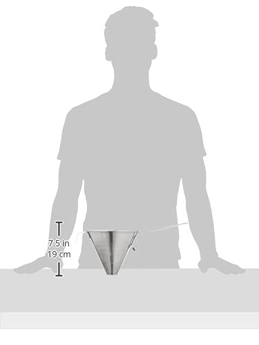 Chinoise In Acciaio Inossidabile Agnelli - Setaccio Per Brodi E Salse, 18cm - Foto 7