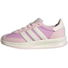 adidas Kids Girls Run 70S 2.0 Lace Up Sneakers Shoes Casual - Grey, White