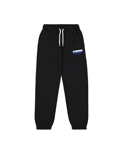 Pantalones deportivos para niños Champion de algodón con cintura elástica gris